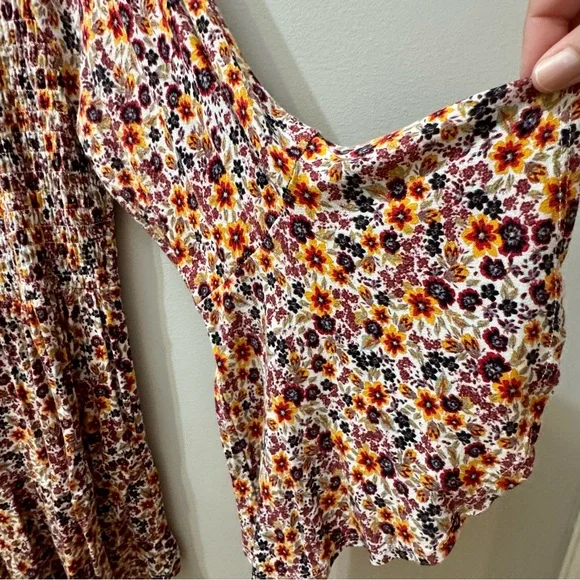 Time & Tru Floral Multicolor Women's Top, Size XXL (20) - Picture 3 of 5